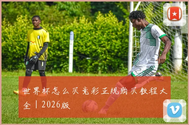 世界杯怎么买竞彩正规购买教程大全｜2026版