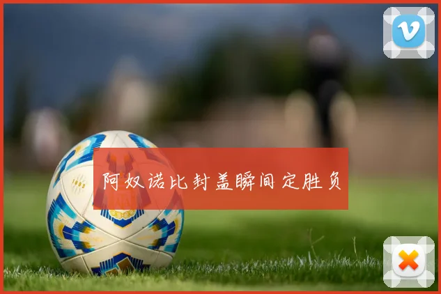 阿奴诺比封盖瞬间定胜负